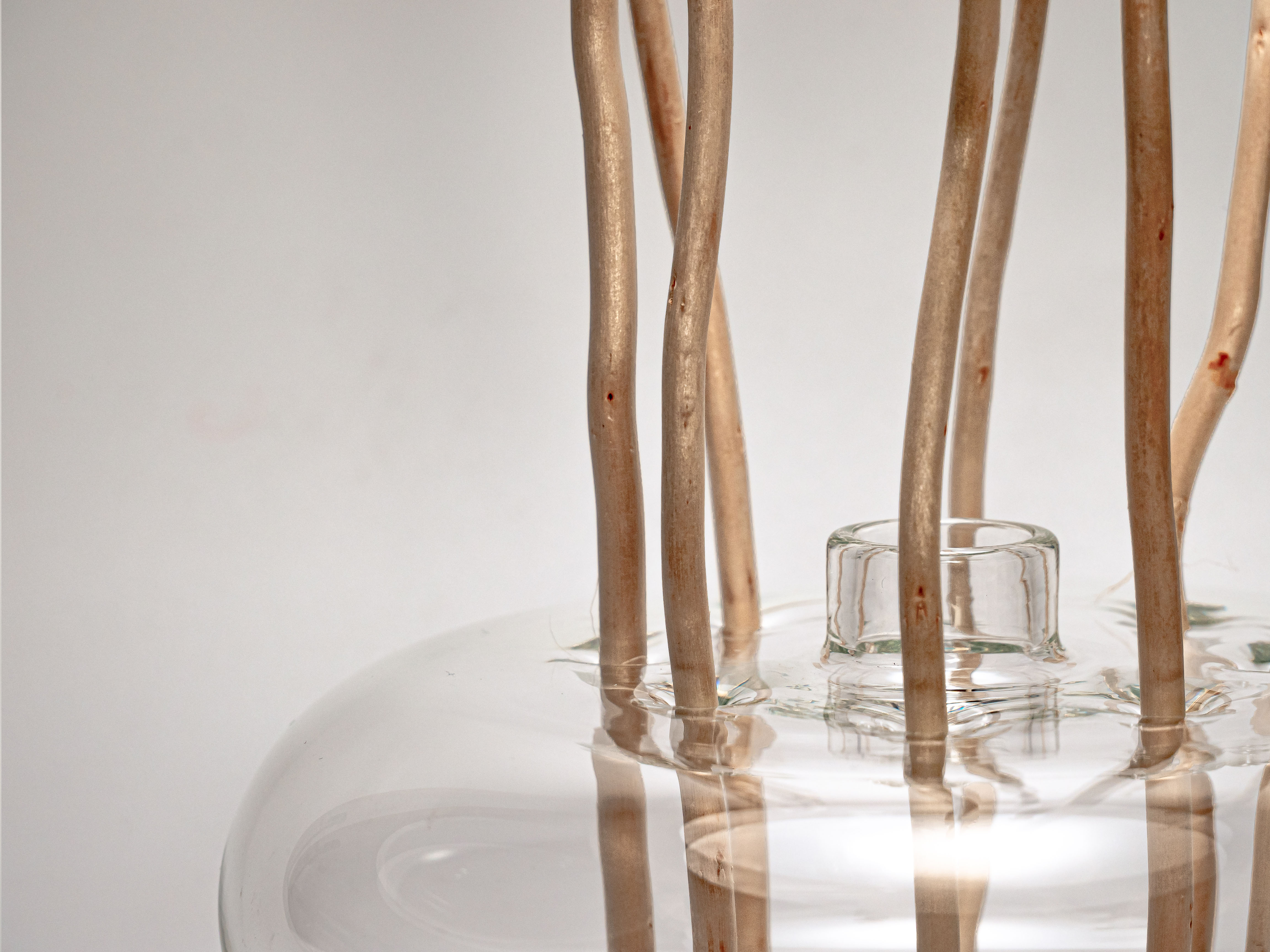 Round - Glass container for reed diffusers
